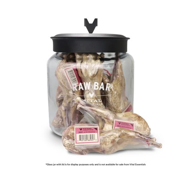 VITAL ESSENTIALS - Raw Bar Freeze-Dried Whole Quail, Size: Unité