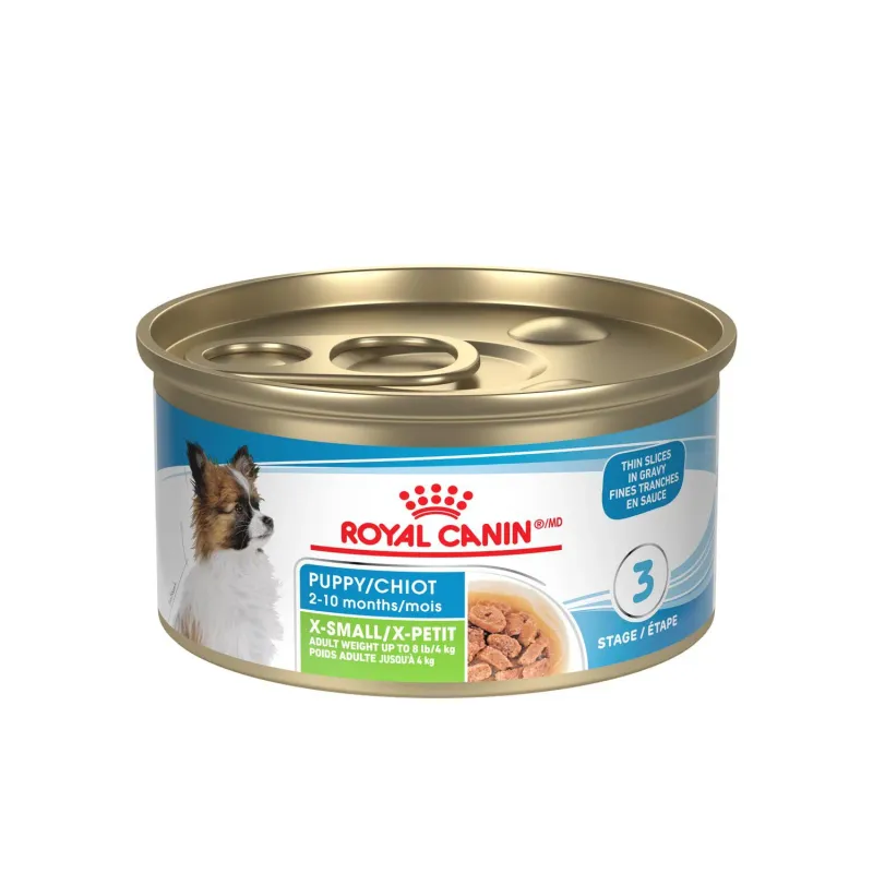 ROYAL CANIN - Canned Thin Slices in Gravy for X-Small Puppy