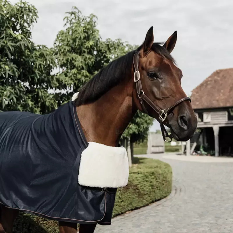 KENTUCKY HORSEWEAR - Horse Bib Chest Protector Sheepskin