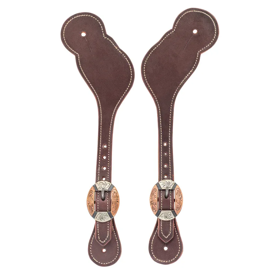 WEAVER - Latigo Leather Western Spur Straps