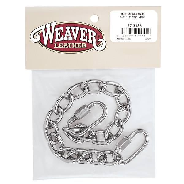 WEAVER - Curb Chain with Quick Links
