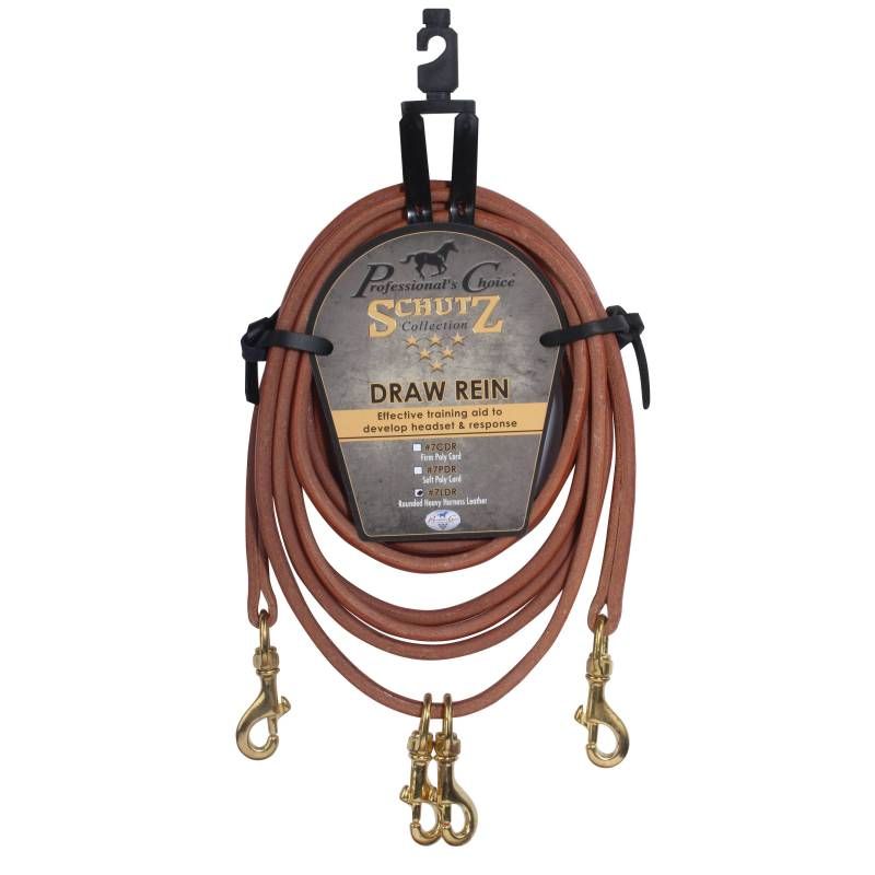 PROFESSIONAL'S CHOICE - Rounded Draw Reins