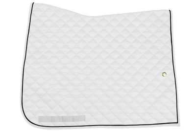 OGILVY EQUESTRIAN - Dressage Porfil Pad Square White/Black
