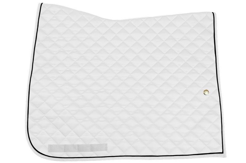 OGILVY EQUESTRIAN - Dressage Porfil Pad Square White/Black