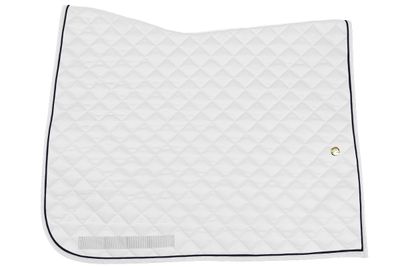OGILVY EQUESTRIAN - Dressage Porfil Pad Square White/Navy