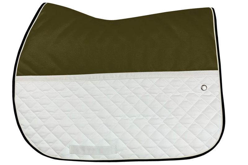 OGILVY EQUESTRIAN - Jump FrictionFree Pad Olive/Ivory/Black