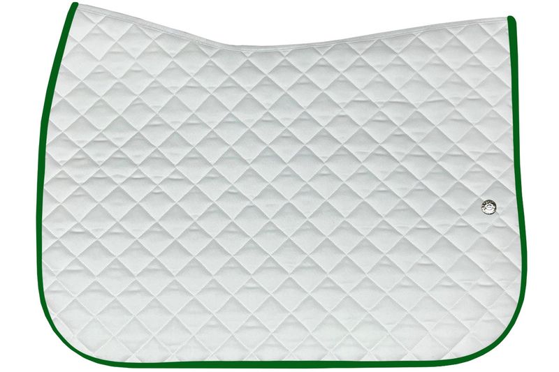 OGILVY EQUESTRIAN - Baby Pad Jumper White/Kelly Green