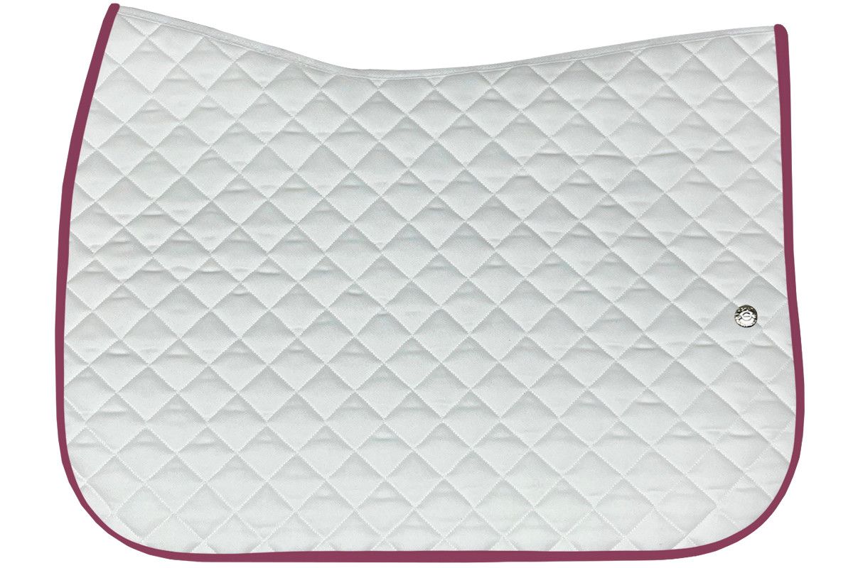 OGILVY EQUESTRIAN - Baby Pad Jumper White/Fuchsia