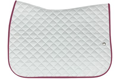 OGILVY EQUESTRIAN - Baby Pad Jumper White/Fuchsia