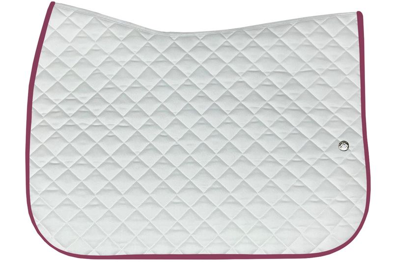 OGILVY EQUESTRIAN - Baby Pad Jumper White/Fuchsia