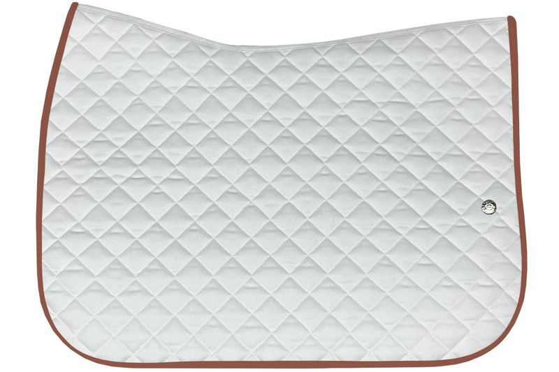 OGILVY EQUESTRIAN - Baby Pad Jumper White/Salmon
