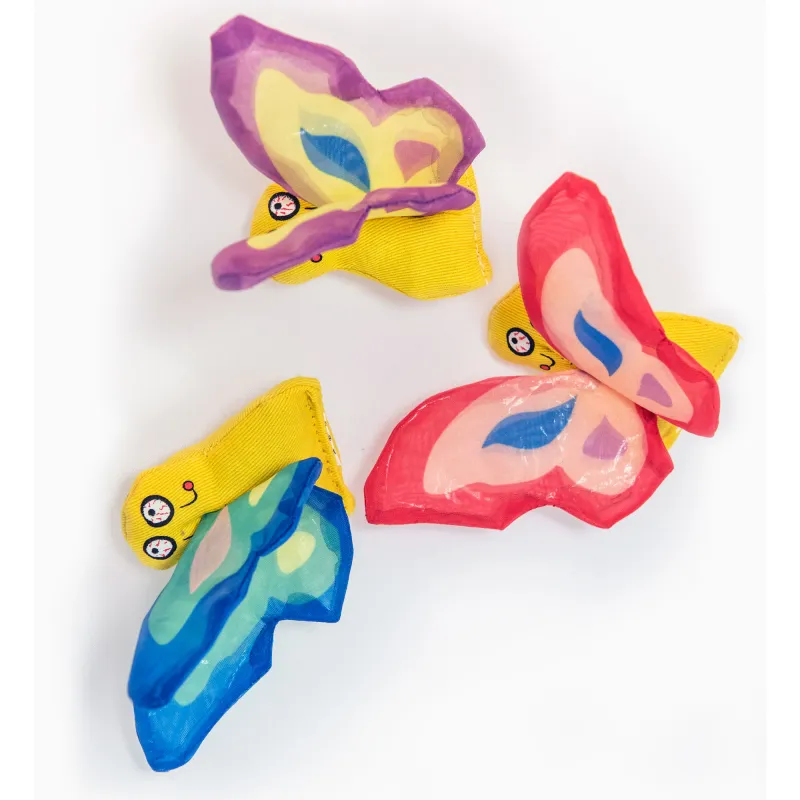 DUCKY WORLD - Butterflies Yeowww! Catnip Cat Toy