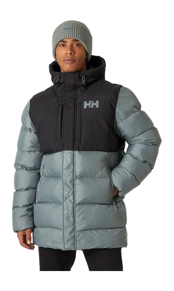 HELLY HANSEN - Active Puffy Long Jacket Grey Cactus