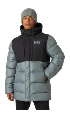 HELLY HANSEN - Active Puffy Long Jacket Grey Cactus