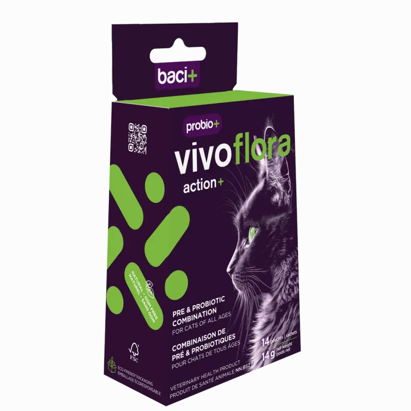 BACI+ - Probio+ VivoFlora Pre &amp; Probiotics Combination Action+