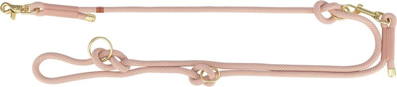 TRIXIE - Light Pink Soft Rope Ajustable Lead