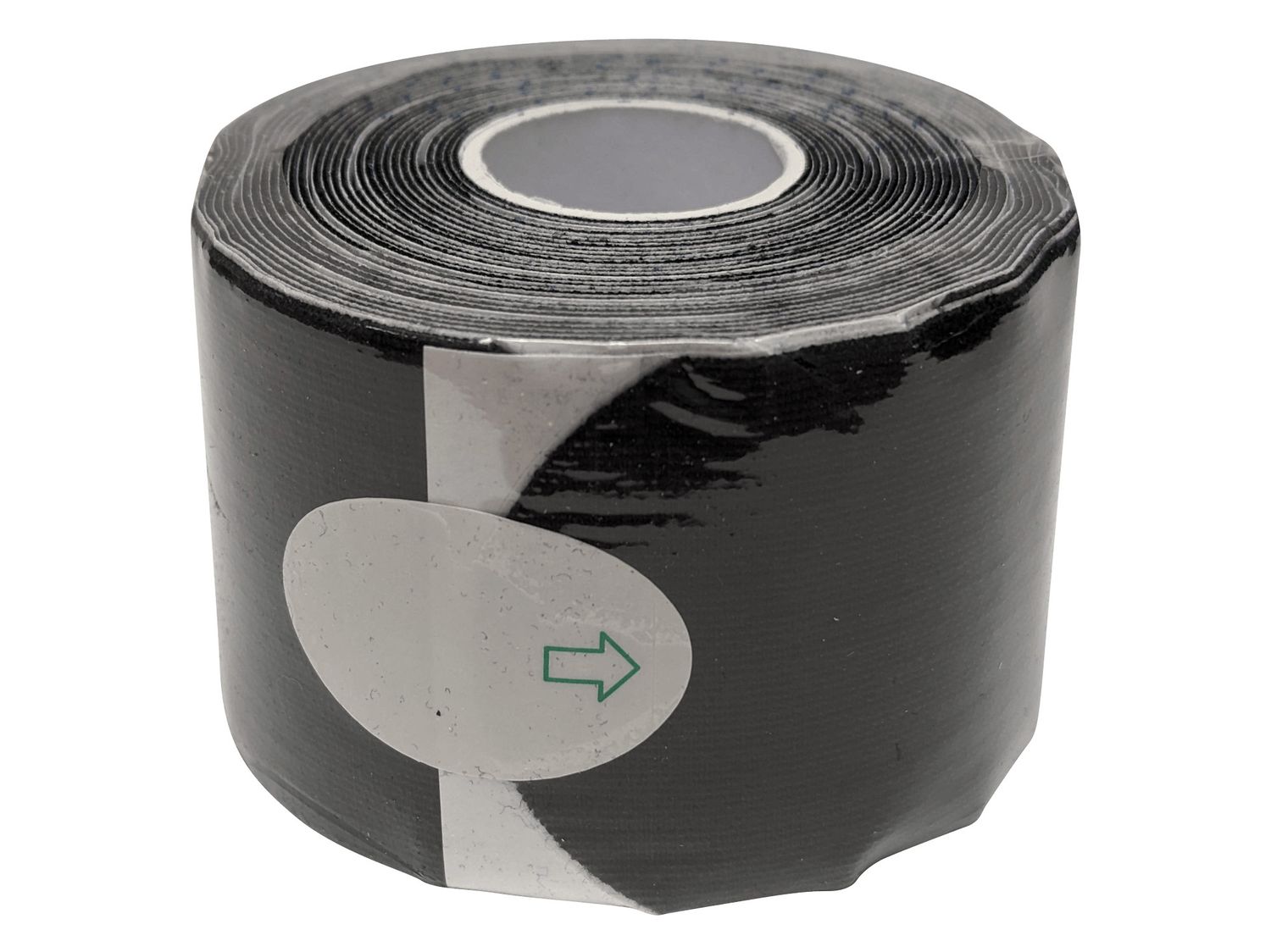 SILVERLINE - Black PreCut Kinesiology Tape, Colour: Noir, Size: 4 Pack