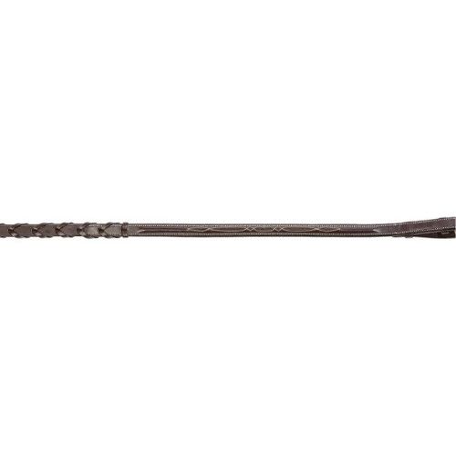 SHIRES EQUESTRIAN - Avignon Fancy Stitched Laced Reins, Size: 48"
