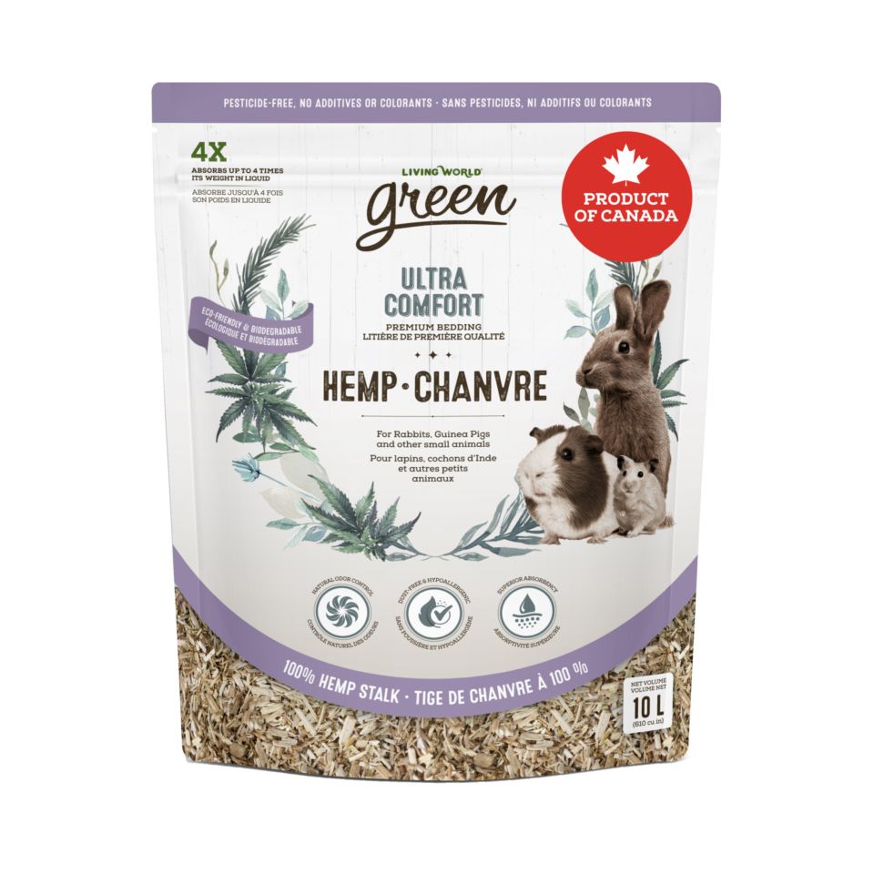 LIVING WORLD - Ultra Comfort Premium Hemp Bedding, Size: 10L