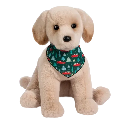 DOUGLAS - Holiday Birch the Labrador Retriever Dog Plush