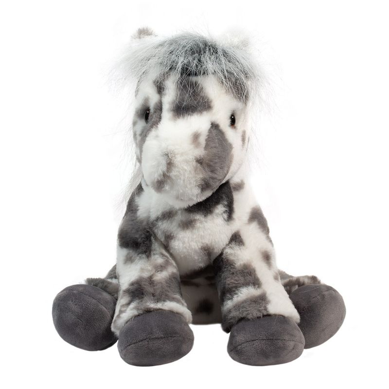 DOUGLAS - Hemie the Soft Spotted Dapple Grey Horse Plush