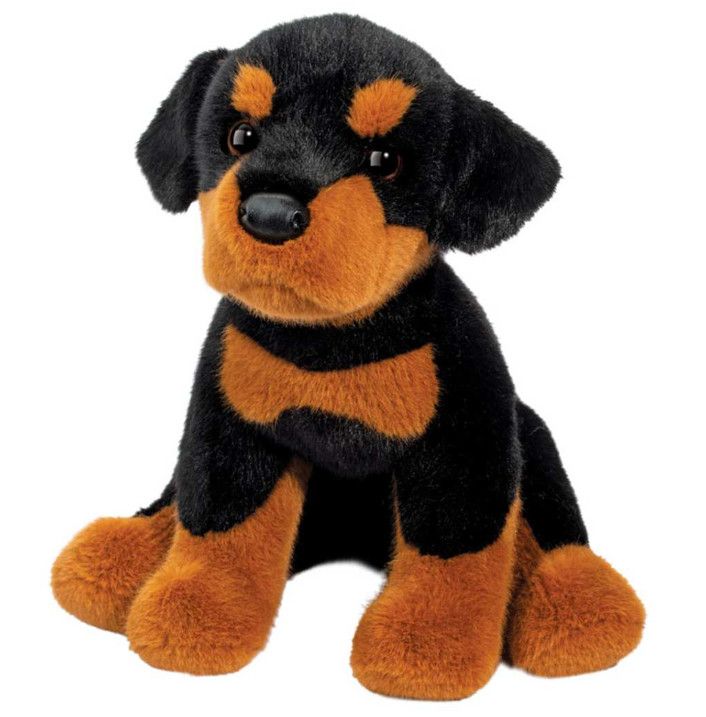 DOUGLAS - Ed the Rottweiler Dog Plush, Size: 10''
