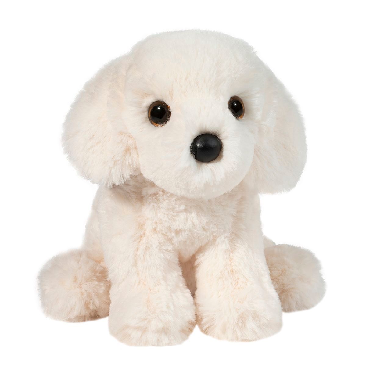 DOUGLAS - Snowie the Mini Soft White Retriever Dog Plush, Size: 6''