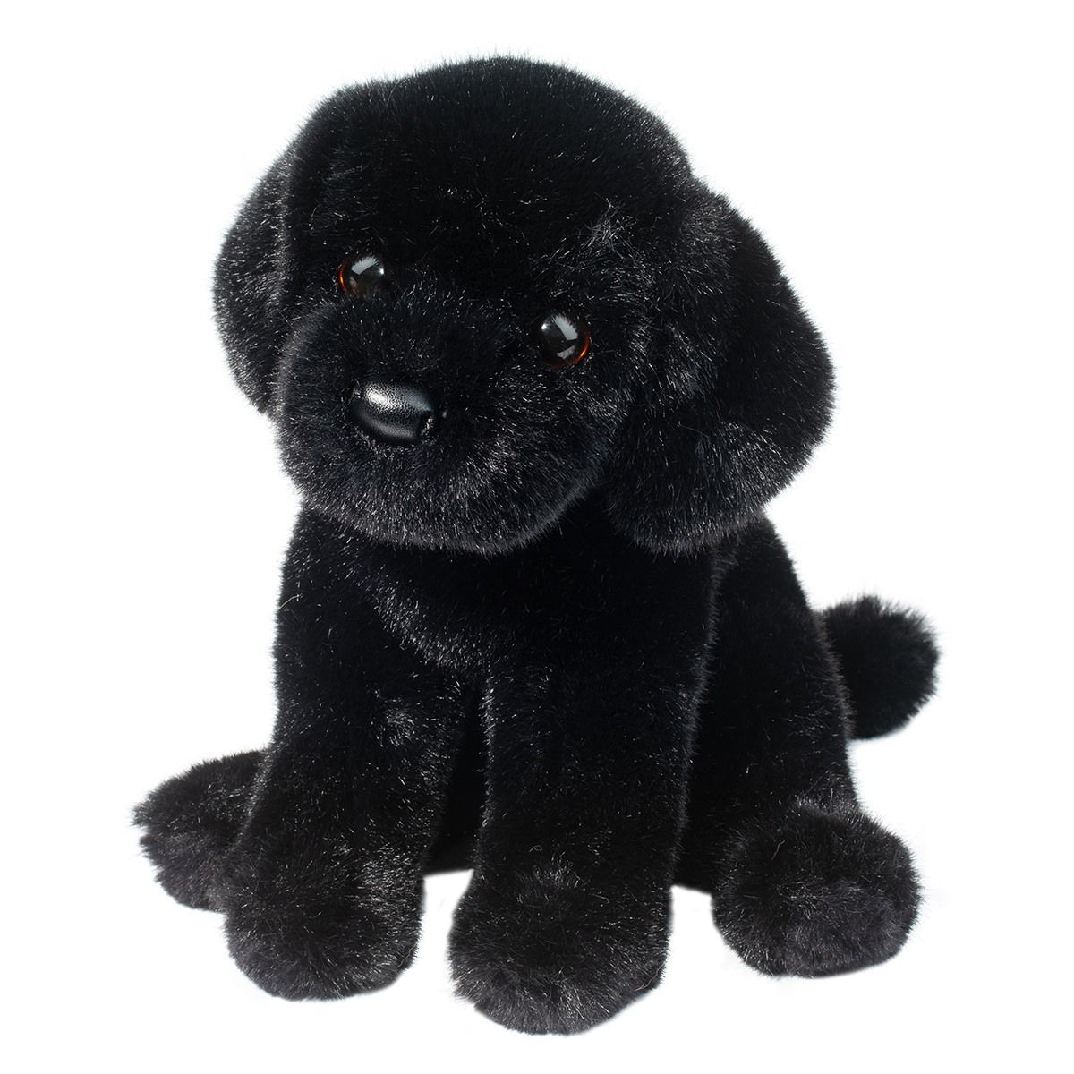 DOUGLAS - Ford the Black Labrador Retriever Lab Dog Plush, Size: 9''