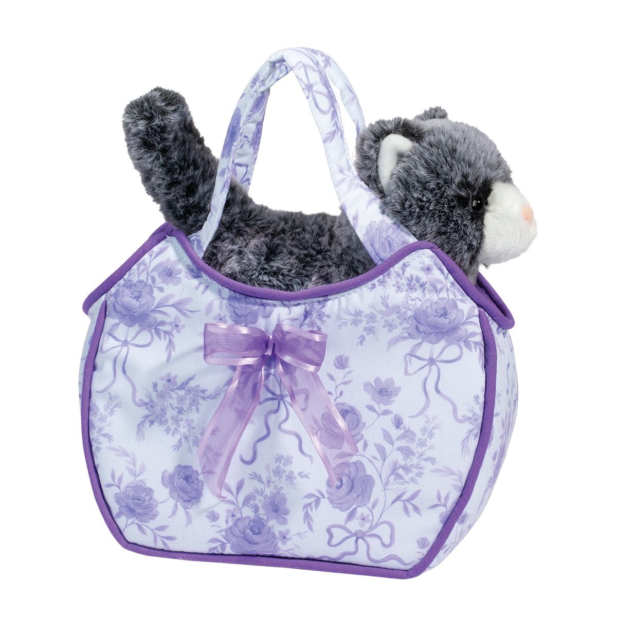 DOUGLAS - Fancy Flower Sassy Sak, Colour: Lilas &amp; Mauve