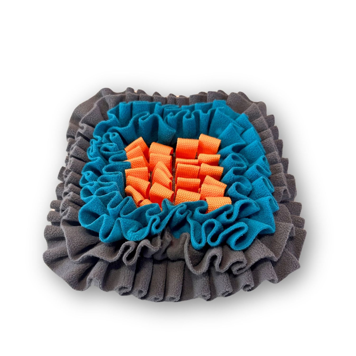MESSY MUTTS - Round Forage Snuffle Mat, Size: 11'' x 11''