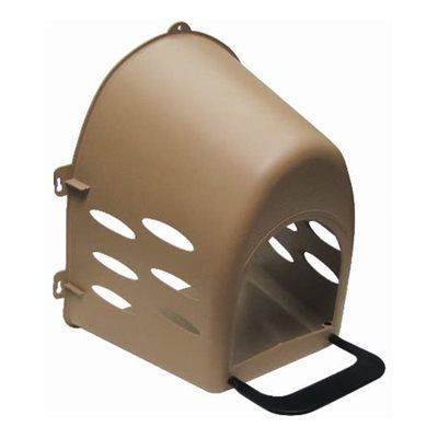 RANCH CUNICOLE - Wall Plastic Nest Box, Size: 16 pouces