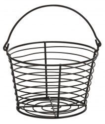 LITTLE GIANT - Black Egg Basket, Colour: Noir, Capacity: Small (3 douzaines)