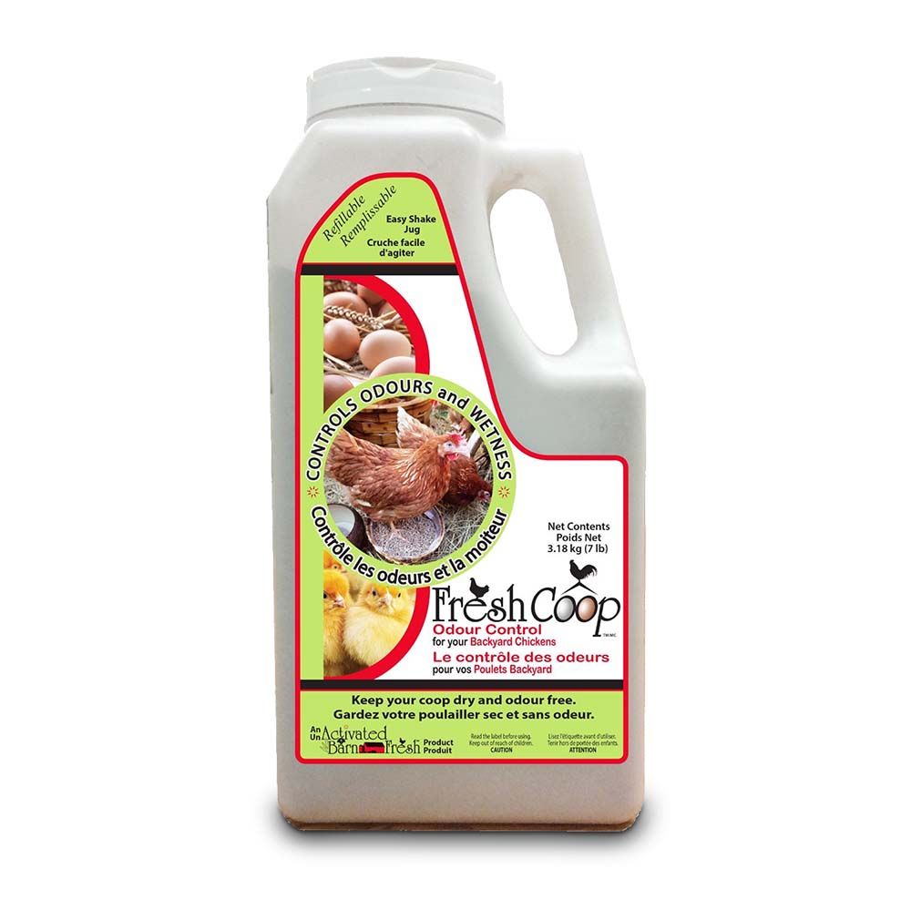 FRESH COOP - Odor Control for Chicken Coop, Size: 3.18kg