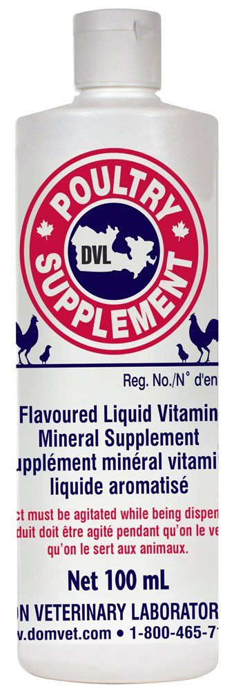 DOMINION VET LABS - Flavoured Liquid Vitamin &amp; Mineral Supplement, Size: 100ml