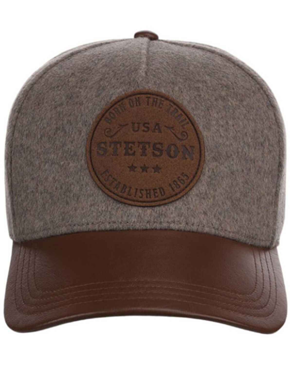 STETSON - Men's Cashmere Ball Cap, Size: O/S