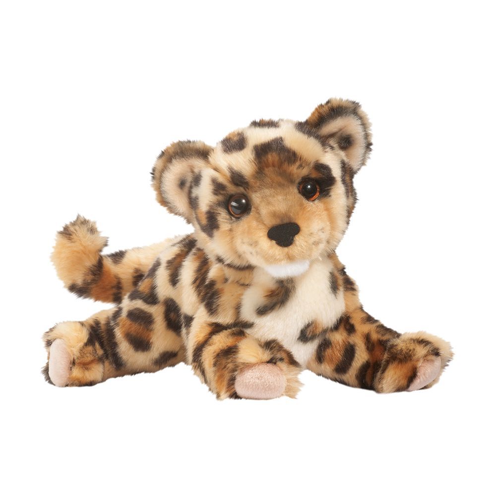 DOUGLAS - Spatter the Leopard Cub, Size: 14'' de Long