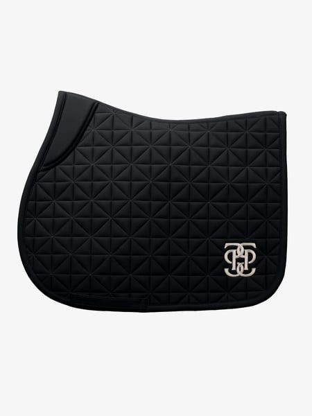 PS OF SWEDEN - Diamond Quilt Jump Saddle Pad Black, Size: Cheval