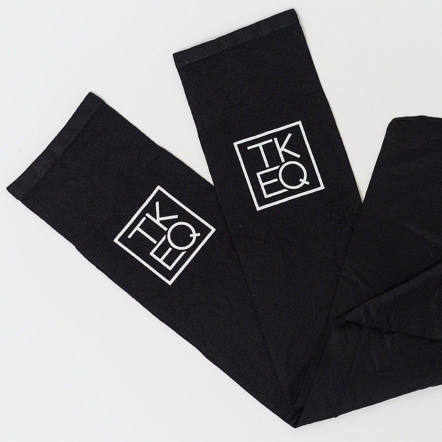 TKEQ - Logo Boot Socks Classic Black