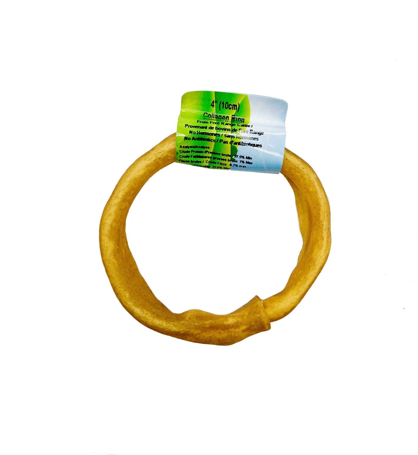 NATURE'S OWN DOG CHEWS - Collagen Ring Dog Chew, Size: 4''