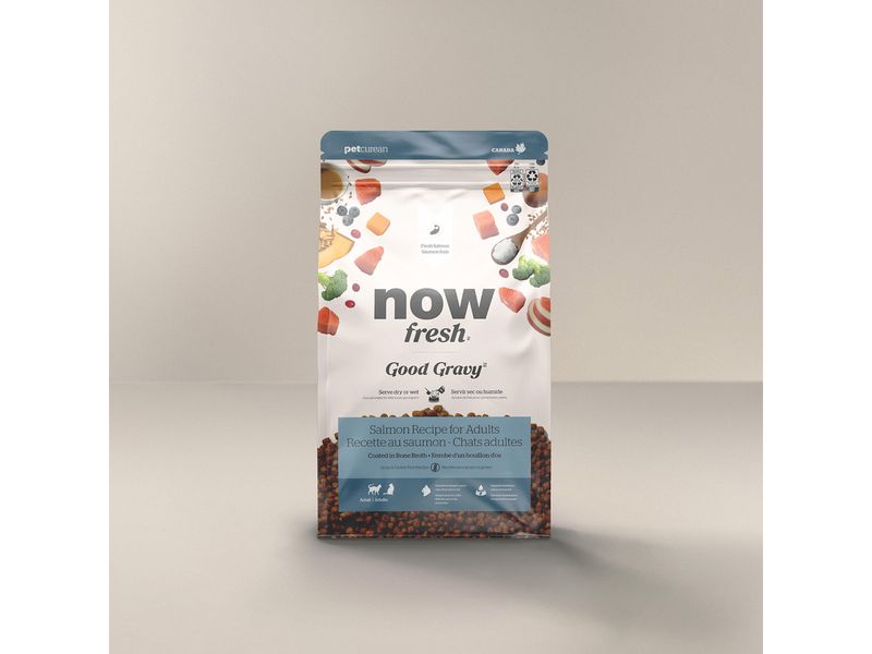 PETCUREAN - Now Fresh Good Gravy Salmon Recipe for Adult Cats