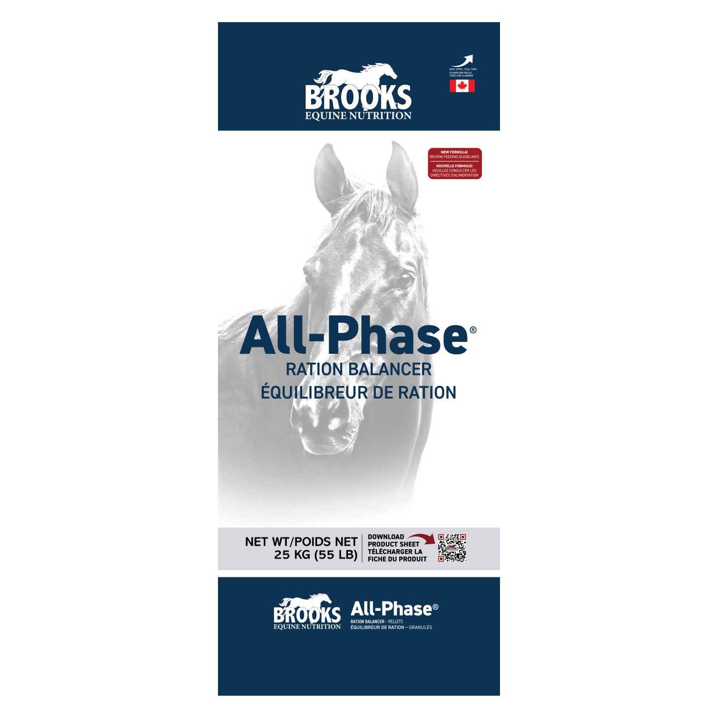BROOKS EQUINE NUTRITION - All Phase 20 Balancer Pellet, Net Weight: 25kg