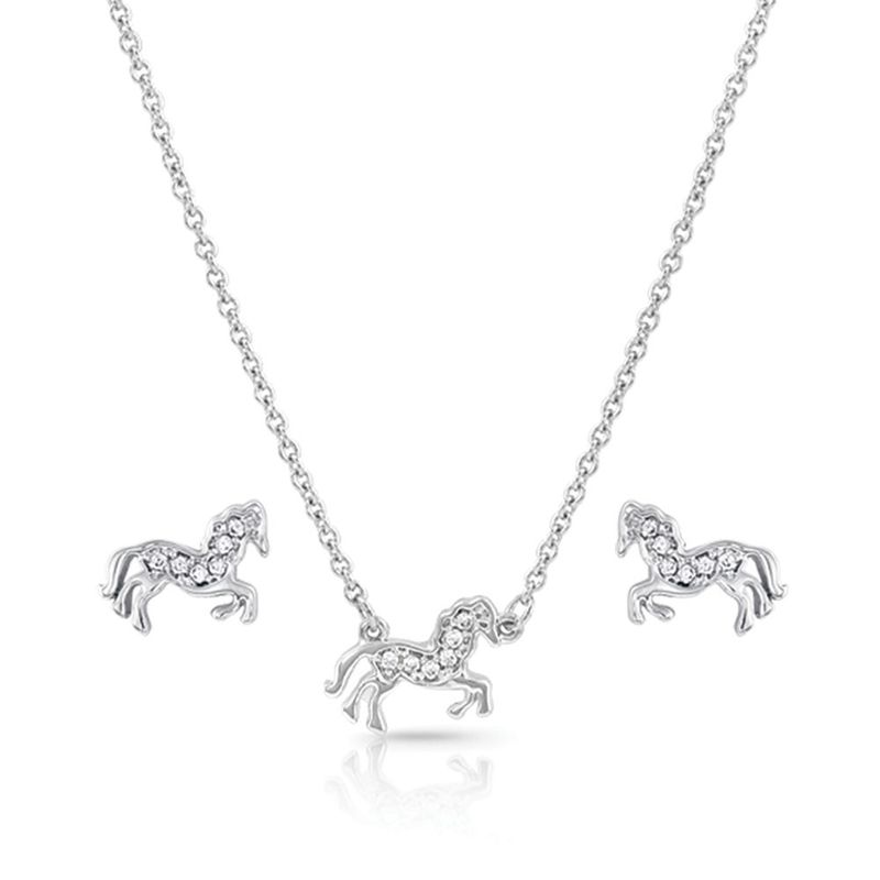 MONTANA SILVERSMITHS - All The Pretty Horses Jewelry Set