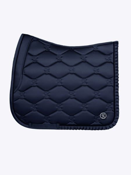 PS OF SWEDEN - Saddle Pad Dressage Ruffle Navy