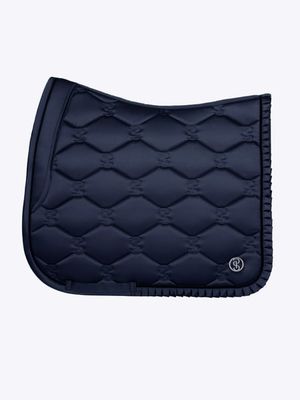 PS OF SWEDEN - Saddle Pad Dressage Ruffle Navy