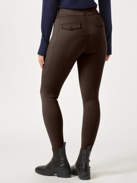 PS OF SWEDEN - Katja FG Riding Tights Java Black