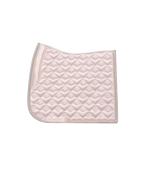 PS OF SWEDEN - Saddle Pad Heart Dressage Whipped Pink