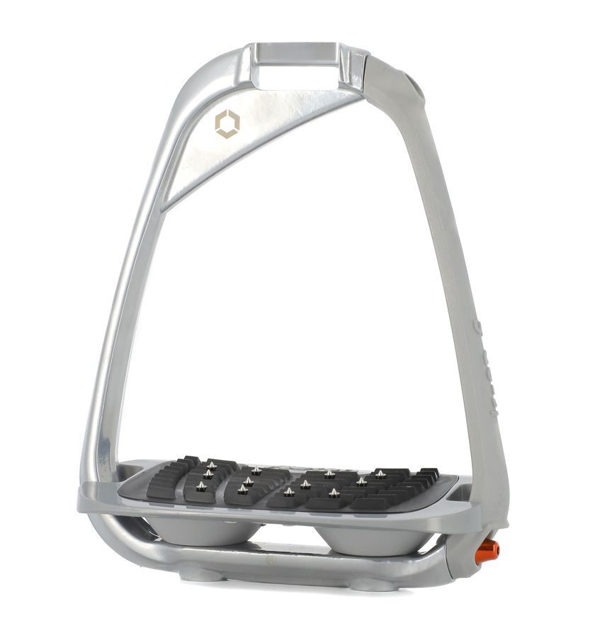 FLEX-ON - Stirrups Iron-S Mat/Silver