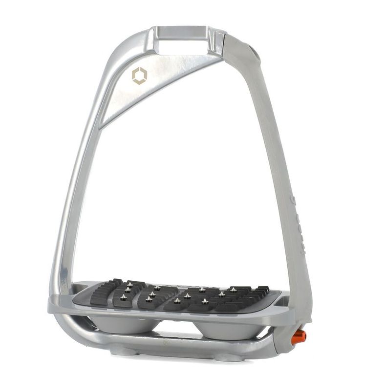 FLEX-ON - Stirrups Iron-S Mat/Silver
