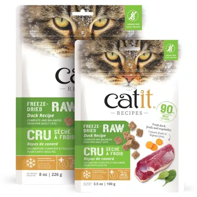 CATIT - Complete &amp; Balanced Freeze-Dried Raw Duck Diet for Cats