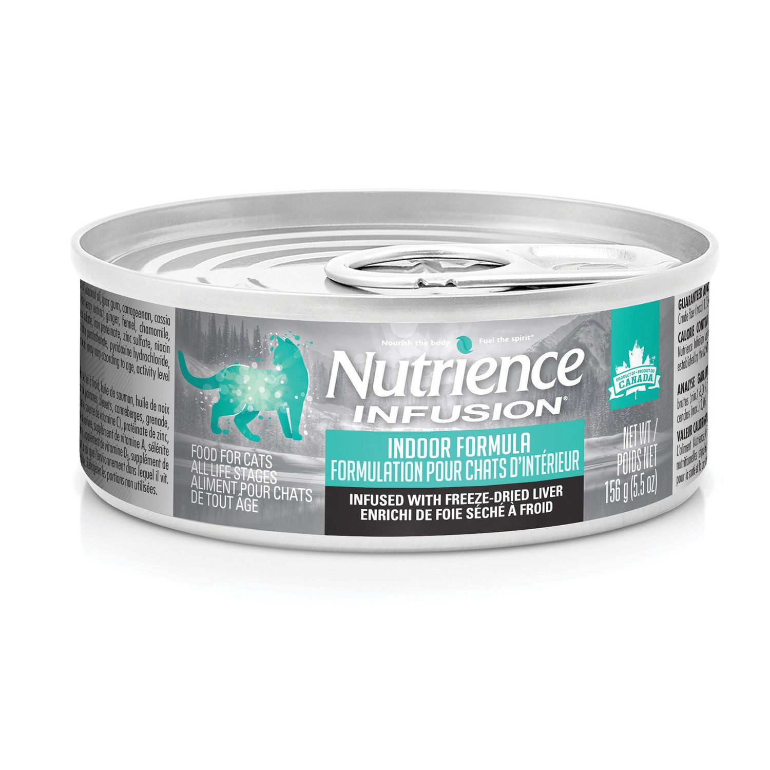 NUTRIENCE - Fresh Chicken Infusion Pâté Wet Indoor Cat Food, Size: 156g